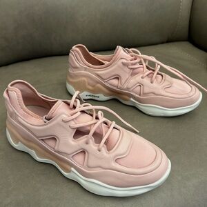 Ecco Women's Blush Pink Athletic Sneakers